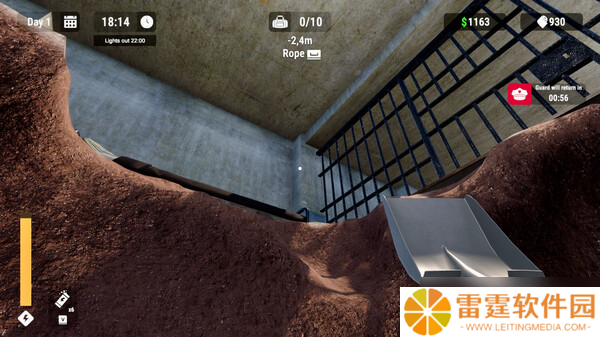 《Prison Escape Simulator: Dig Out》7月25日发售 逃离**模拟登陆Steam