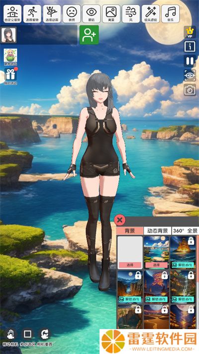 二次元动漫模特