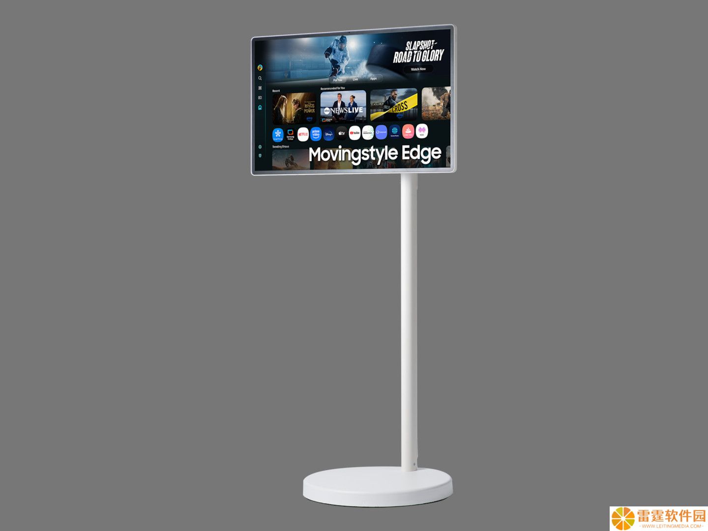 三星推落地式可移动智能显示器 Movingstyle Edge：32 英寸 4K 60Hz VA