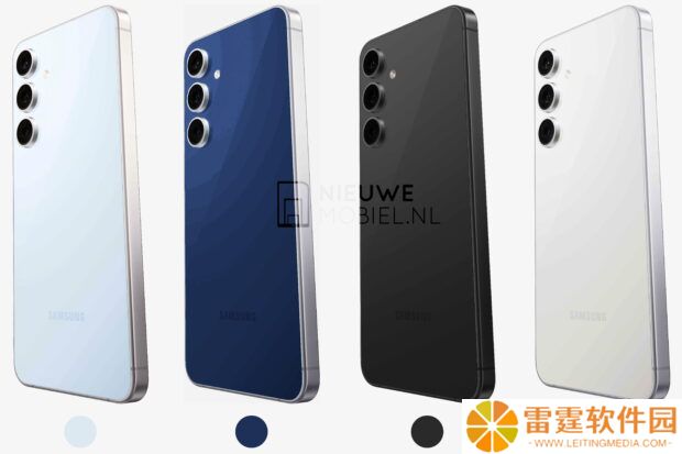 三星 Galaxy S25 FE 手机渲染图再曝：4 种颜色、45W 充电、8GB 内存