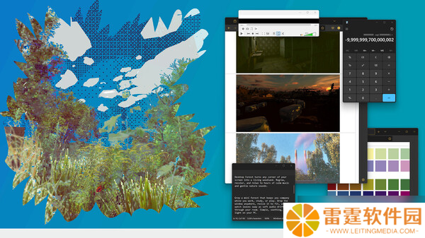 桌面游戏《Desktop Forest》在Steam商店正式上架