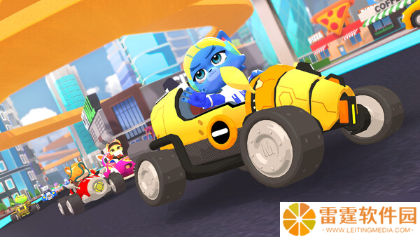 VR卡丁车竞速新作《MEGARACER QUANTUMRUSH》8月1日在Steam开启