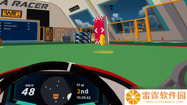 VR卡丁车竞速游戏《MEGARACER QUANTUMRUSH》8月1日Steam发售