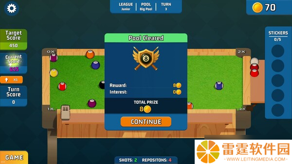 Roguelike台球游戏《Ballardo》8月1日登陆Steam平台