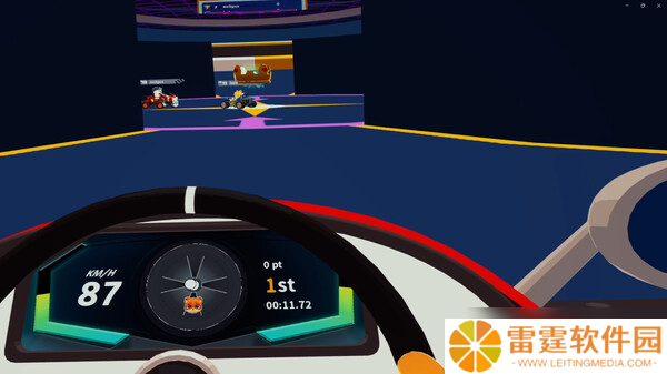 VR卡丁车竞速游戏《MEGARACER QUANTUMRUSH》8月1日Steam发售