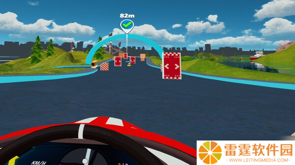 VR卡丁车竞速游戏《MEGARACER QUANTUMRUSH》8月1日Steam发售