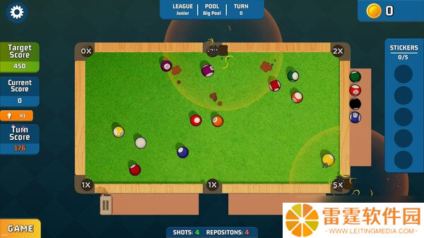 Roguelike台球游戏《Ballardo》8月1日登陆Steam平台