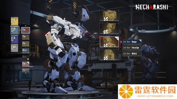 机甲回合制战略游戏《Mecharashi》在Steam正式上线
