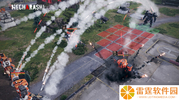 机甲回合制战略游戏《Mecharashi》在Steam正式上线