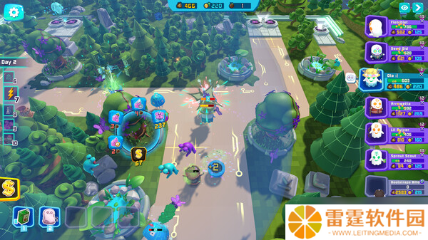 多人Roguelite塔防乱斗游戏《Gotchi Guardians - Tower Defense》7月31日在Steam正式发布