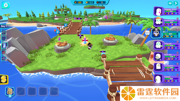 多人Roguelite塔防乱斗游戏《Gotchi Guardians - Tower Defense》7月31日在Steam正式发布