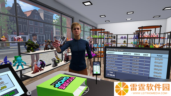 《Figure Shop Simulator》8月5日正式上线 Steam同步更新