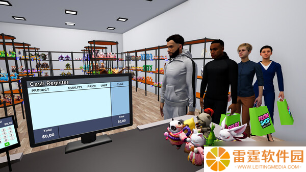 《Figure Shop Simulator》8月5日正式上线 Steam同步更新
