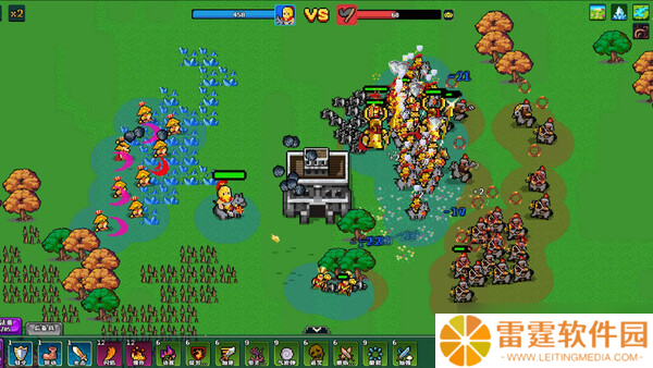 小兵对冲的策略游戏《帝国游戏：像素英雄》于8月9日在Steam平台正式发布