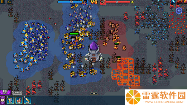 小兵对冲的策略游戏《帝国游戏：像素英雄》于8月9日在Steam平台正式发布