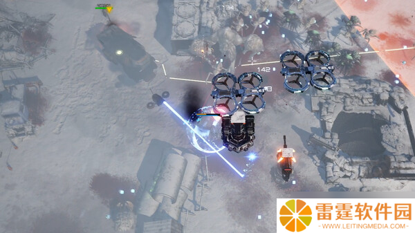 肉鸽俯视角射击游戏《末日核心: 机甲幸存者》8月8日在Steam正式发布
