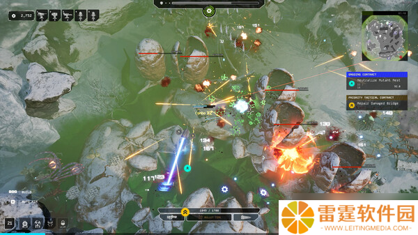 肉鸽俯视角射击游戏《末日核心: 机甲幸存者》8月8日在Steam正式发布