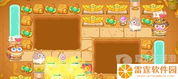 保卫萝卜4法老归来第26关怎么过 法老归来第26关通关布局