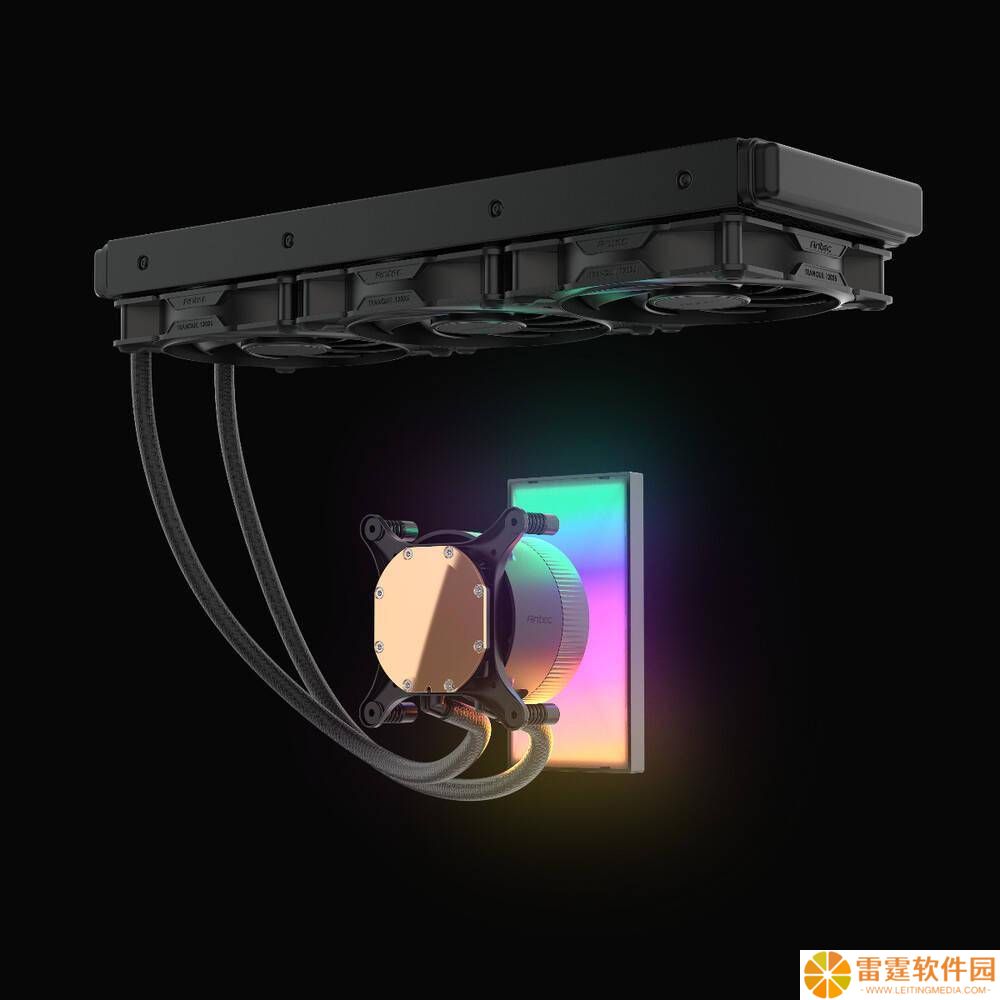 安钛克Vortex View水冷亮相：5寸大屏+ARGB光效，打造全新散热体验
