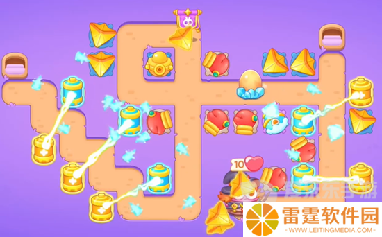 保卫萝卜4阿波与魔法宝藏第2关怎么过 阿波与魔法宝藏第2关过关攻略