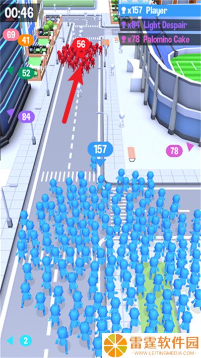 拥挤城市小游戏