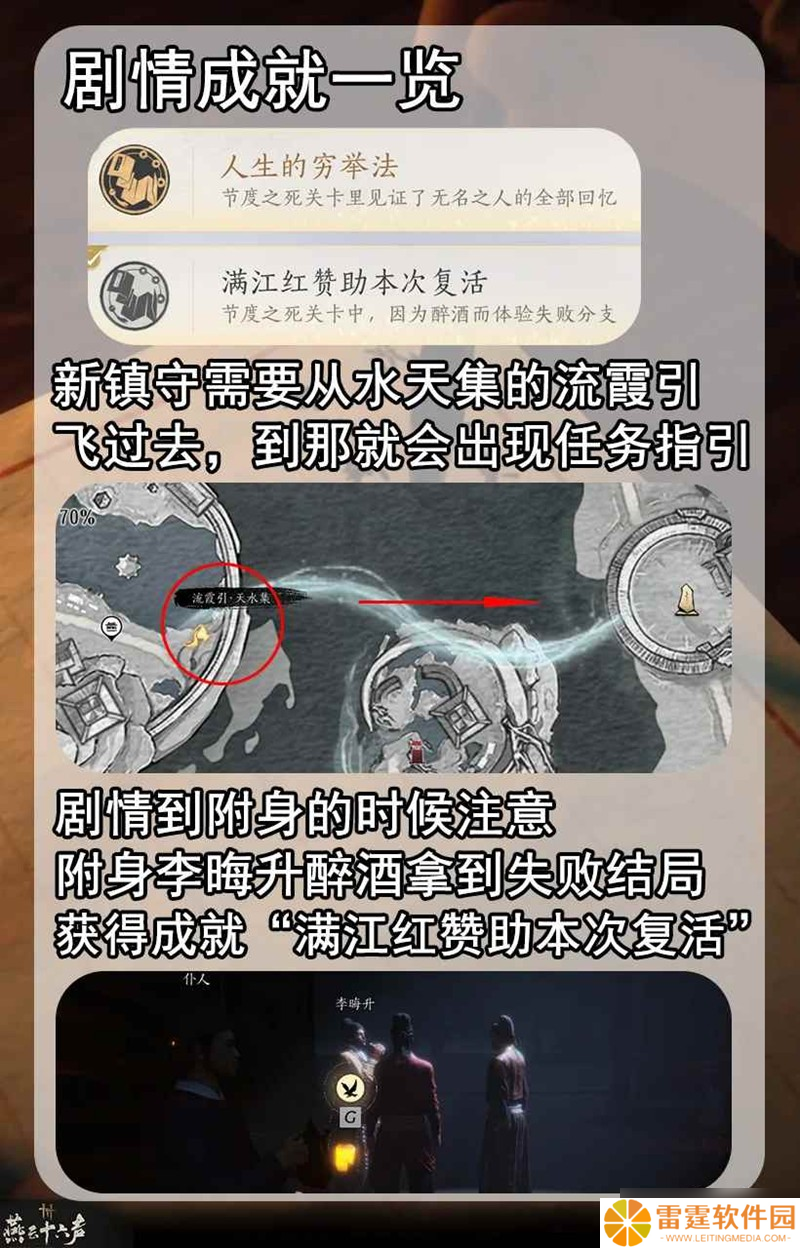 燕云凉州镇守节度之死 剧情两个成就获取攻略