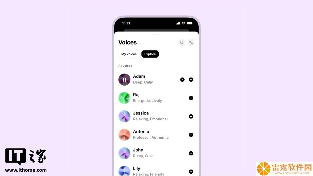 AI 语音公司 ElevenLabs 推出独立移动应用：免费用户享 10 分钟文本转语音额度