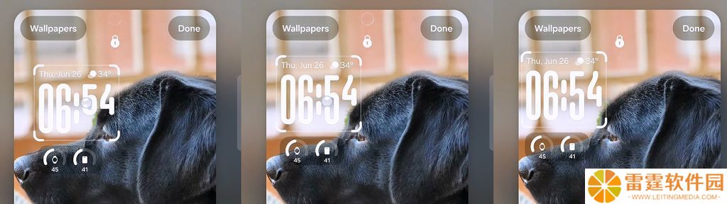 三星 One UI 8 锁屏时钟新特性：不遮挡壁纸主体，根据位置动态调整样式