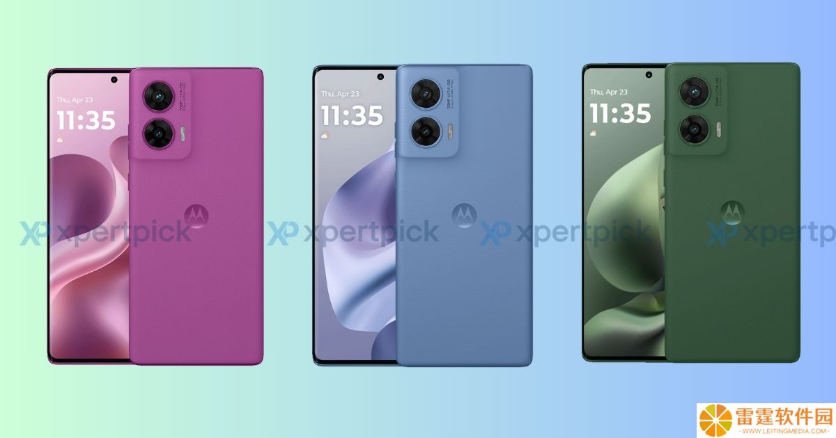 摩托罗拉 Moto G96 5G 手机渲染图再曝：骁龙 7s Gen 2 芯片
