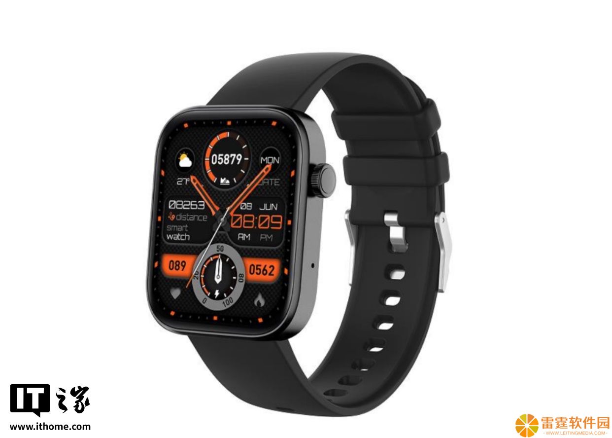 HMD 首款智能手表 Watch P1 曝光，支持心率 / 血氧监测